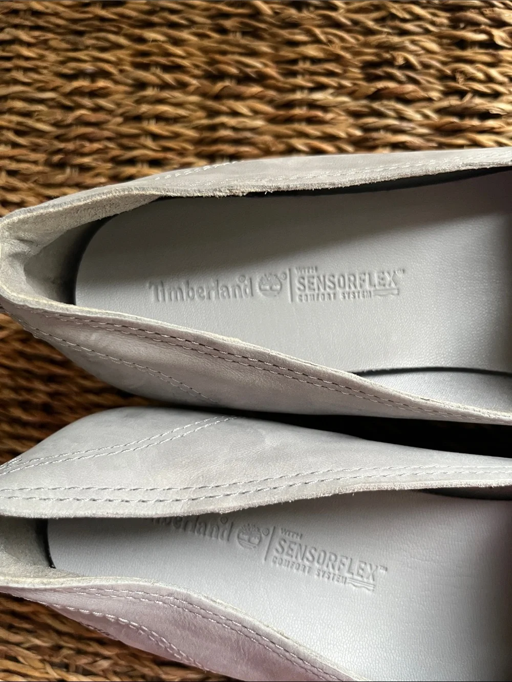 🔹Timberland Women's Emerson Gray Slip-On Espadrille Platform Loafers  NWOT🔹